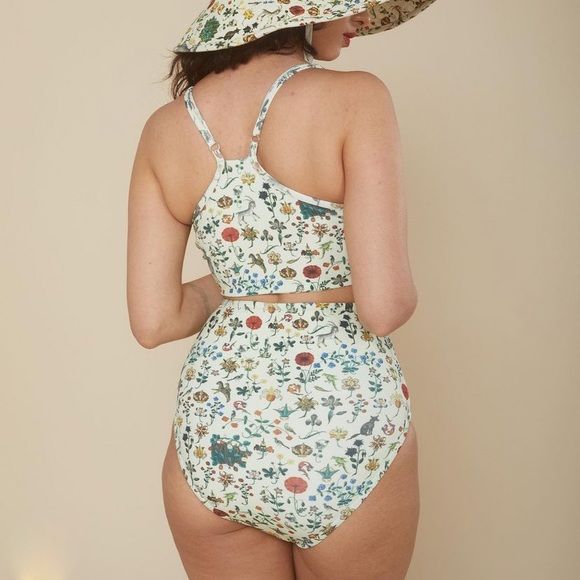 Samantha Pleet Vortex Illuminated Bikini Top - Picture 3 of 5